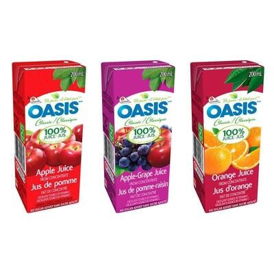 Jus Oasis 200ML paquet de 8