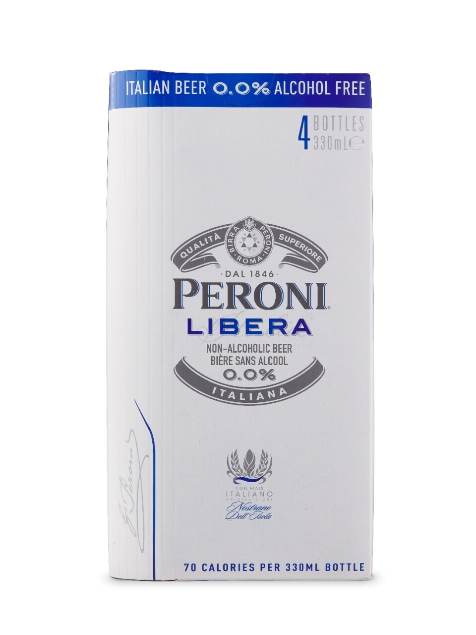 Peroni sans alcool 4-pack