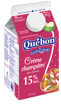 Crème Champêtre 15% 473ml