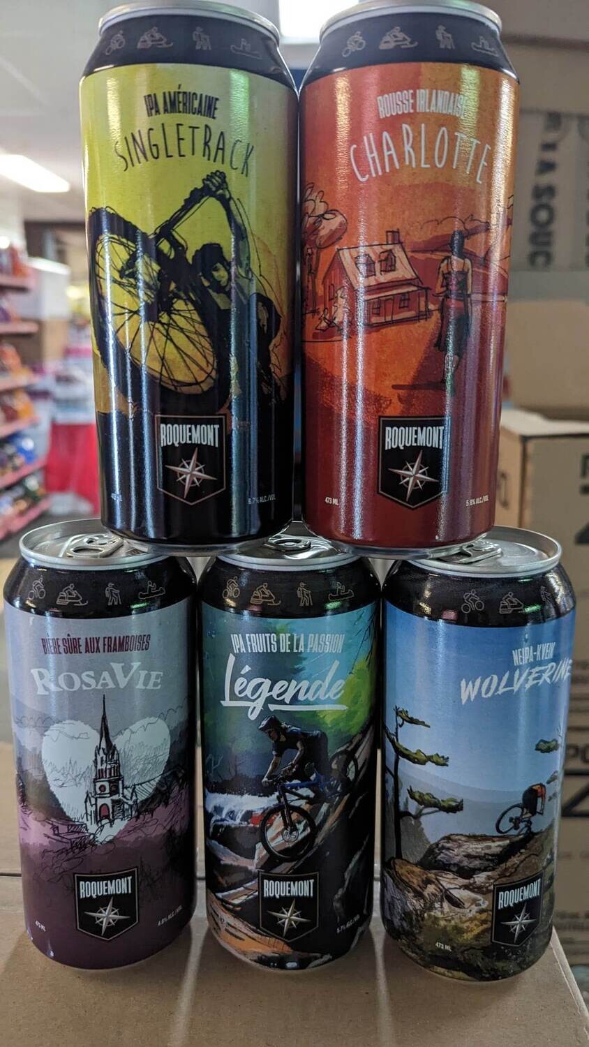 Microbrasserie Roquemont au choix