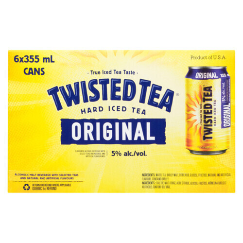 Twisted tea 6-pack