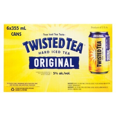 Twisted tea 6-pack