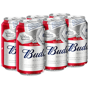 Budweiser 6-pack 473ml