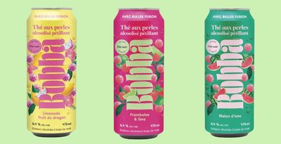 Bobba Thé aux perles alcoolisé 473ML