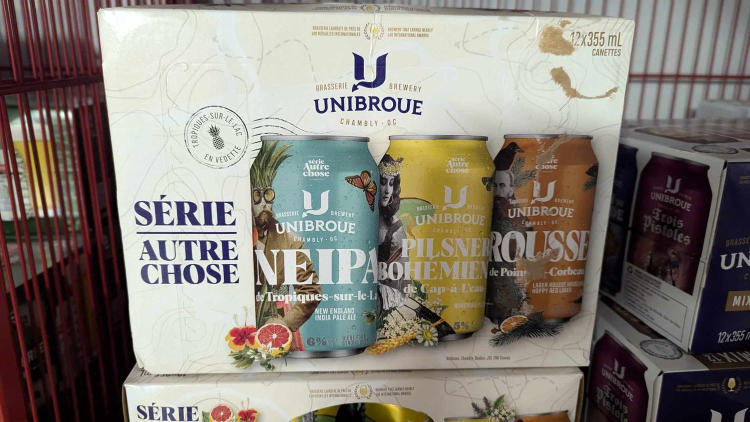 Unibroue Série Autre Chose Mix - Caisse de 12