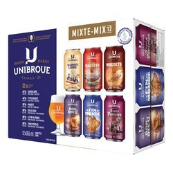 Unibroue Mix - Caisse de 12