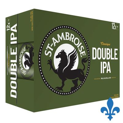 St-Ambroise Double IPA - Caisse de 12