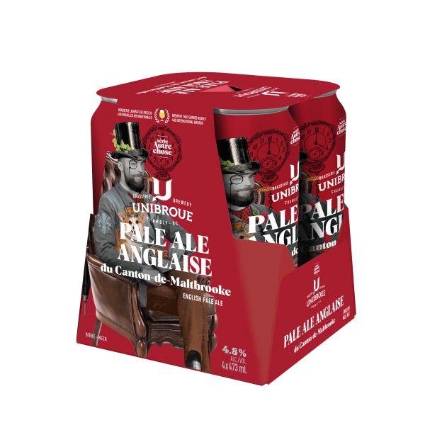 Pale Ale Anglaise du Canton de Maltbrooke 4-pack