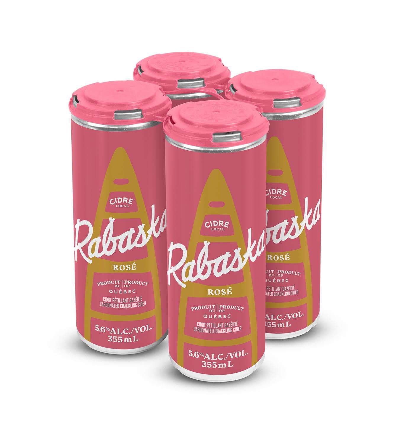 Cidre Rabaska Rosé 4-pack