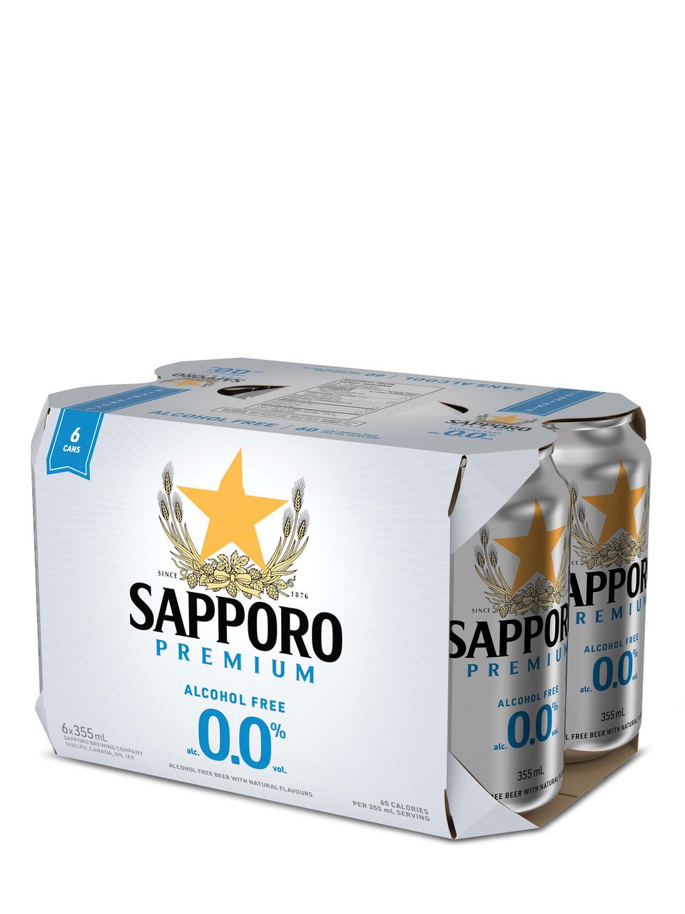 Sapporo sans Alcool 6-pack