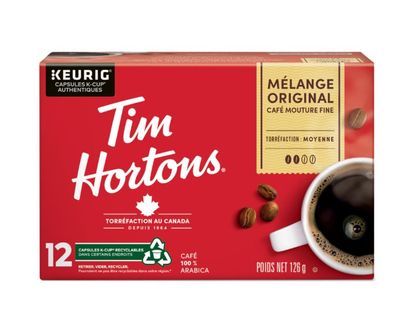 K-Cup Tim Horton boîte de 12