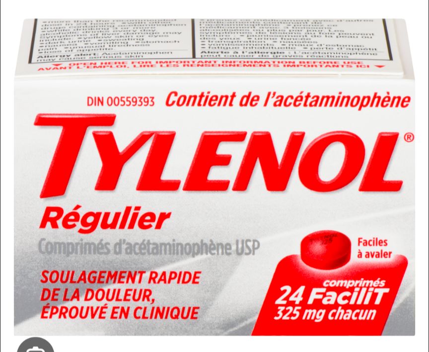 Tylenol paquet 24