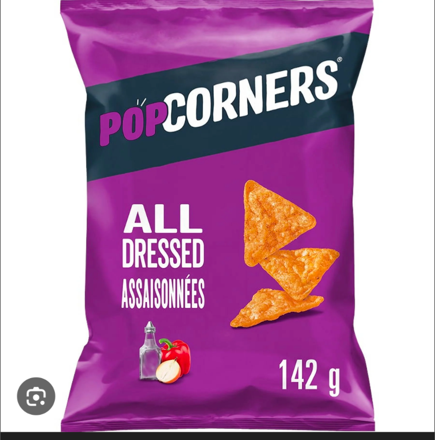 Croustilles Pop Corner