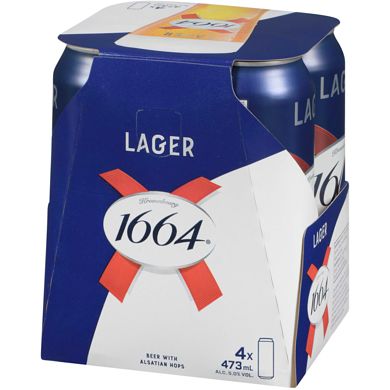 1664 Blonde 4-pack