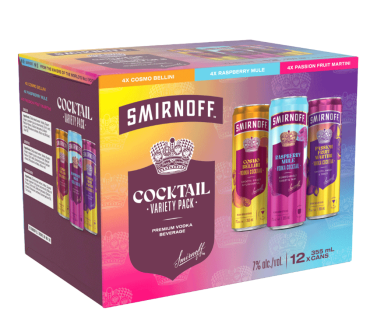 Smirnoff ENCORE Cocktail Variety pack
