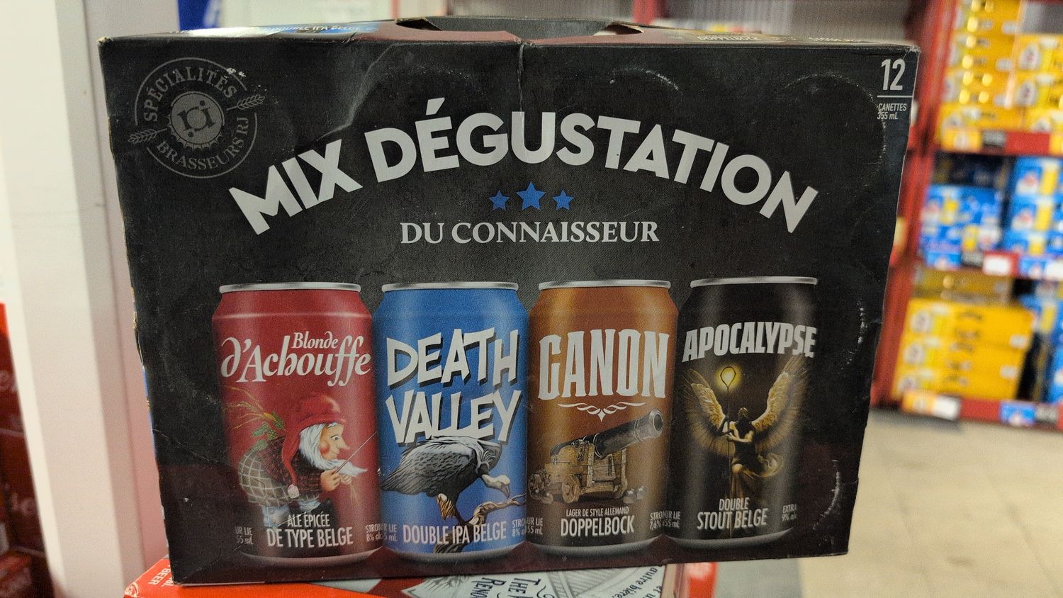 Dégustation Mix-pack