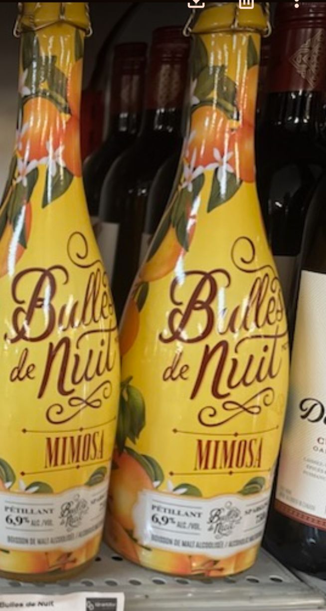 Bulles de Nuit MIMOSA mousseux