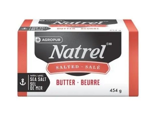 Beurre Natrel salé 454g