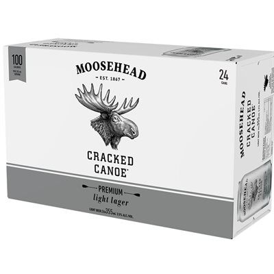 Moosehead Cracked Canoe