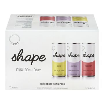 Shape Hard Seltzer Mix pack