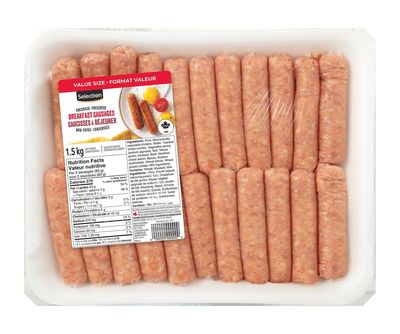Saucisses Déjeuner 1.5kg