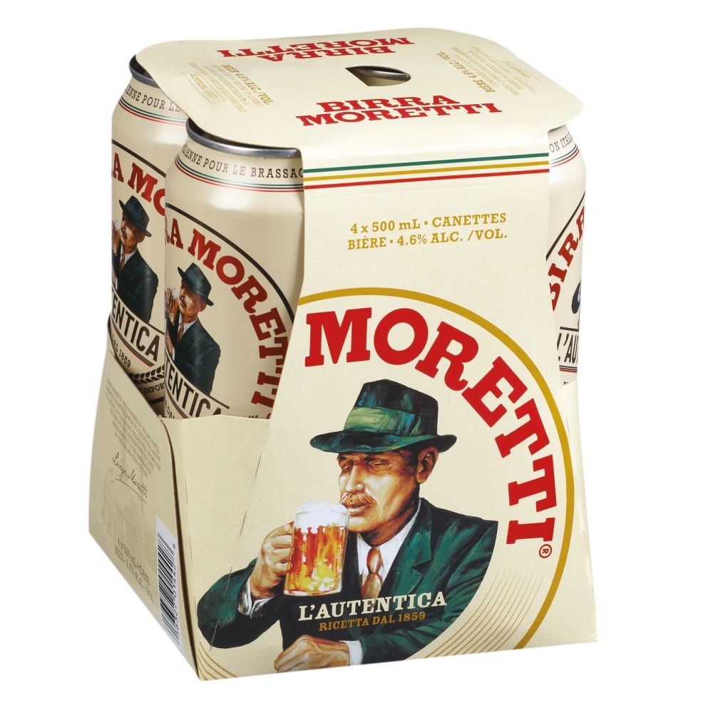 Birra Moretti 4-pack