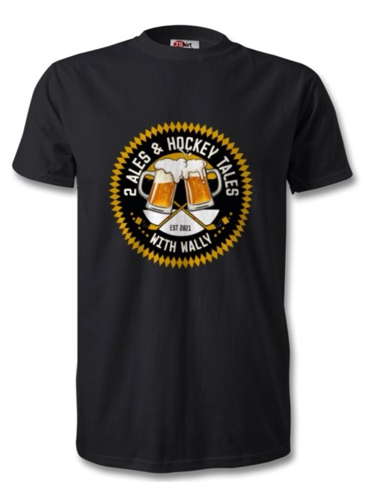 Personalised 2 Ales & Hockey Tales T-Shirt