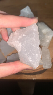 Aragonite White Raw Chunks Natural Crystal Stone