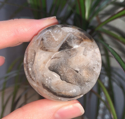 Sphalerite Sphere Sparkly Druzy Natural Stone