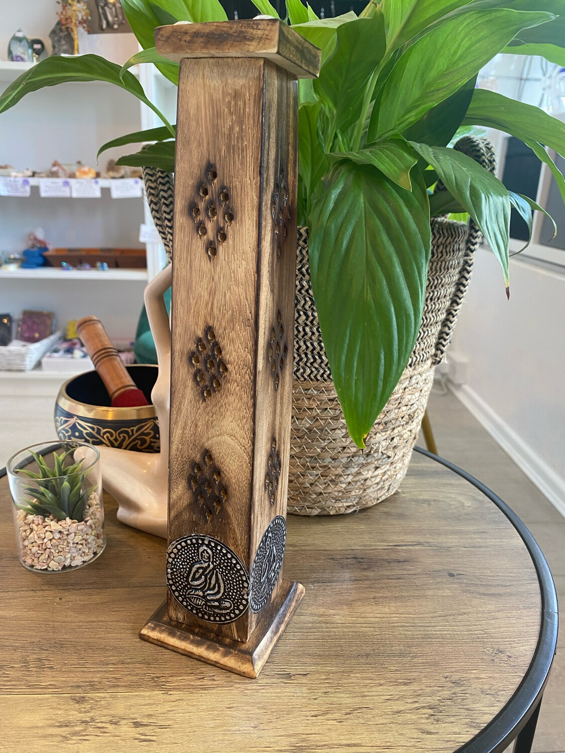 Incense Holder Tower Ash Catcher Buddha