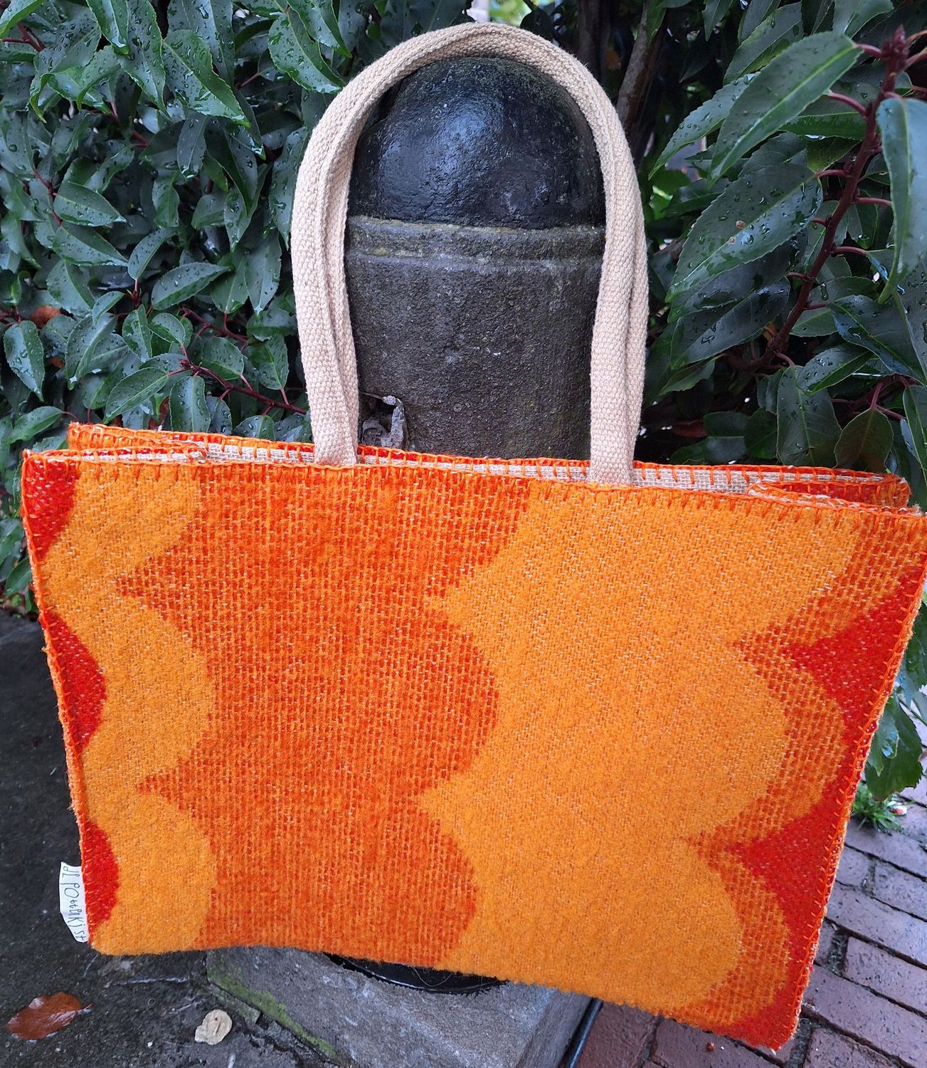 Tas oranje rood