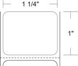 Barcode Labels size: 2.25&quot; x 1.25&quot;  Case of 12 Rolls