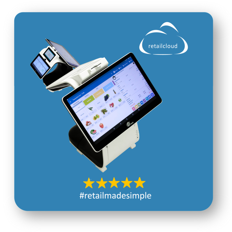 Pax E800 All in One Tablet with 3 Screens