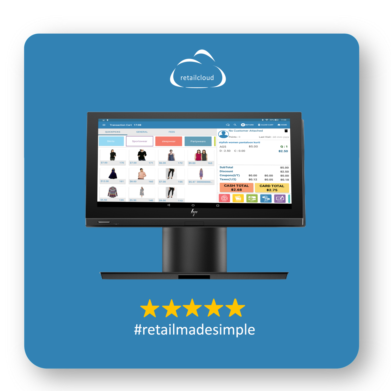 HP Engage Android POS Bundle