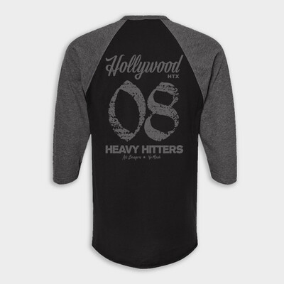 Hold On Hollywood - "Heavy Hitters" Raglan