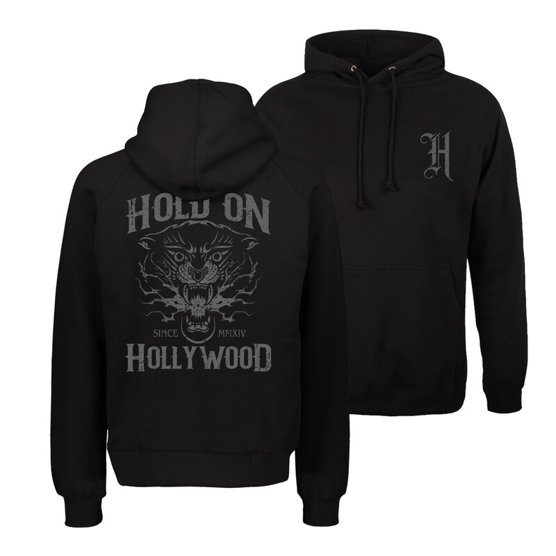 Hold On Hollywood - Panther Pullover Hoodie