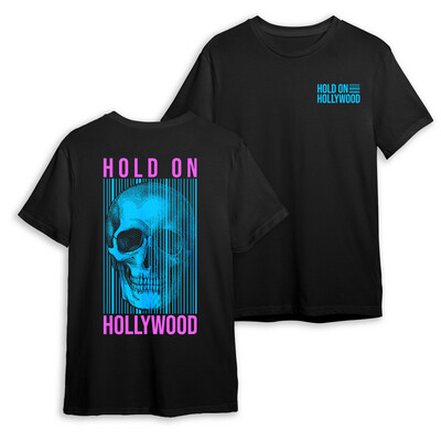 Hold On Hollywood - &quot;Neon Skull&quot; Tee