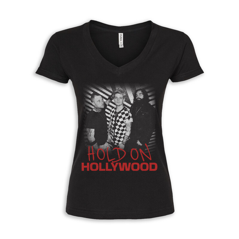 **Limited Edition** Hold On Hollywood - 8th Anniversary VIP Ladies V-Neck