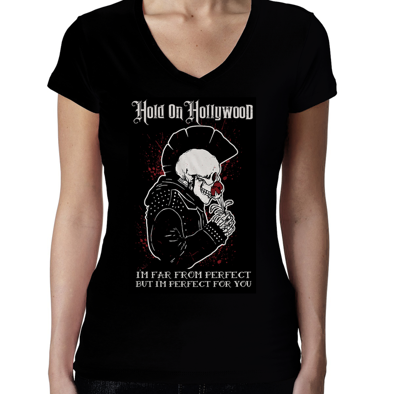 Hold On Hollywood - &quot;Far From Perfect&quot; Tee