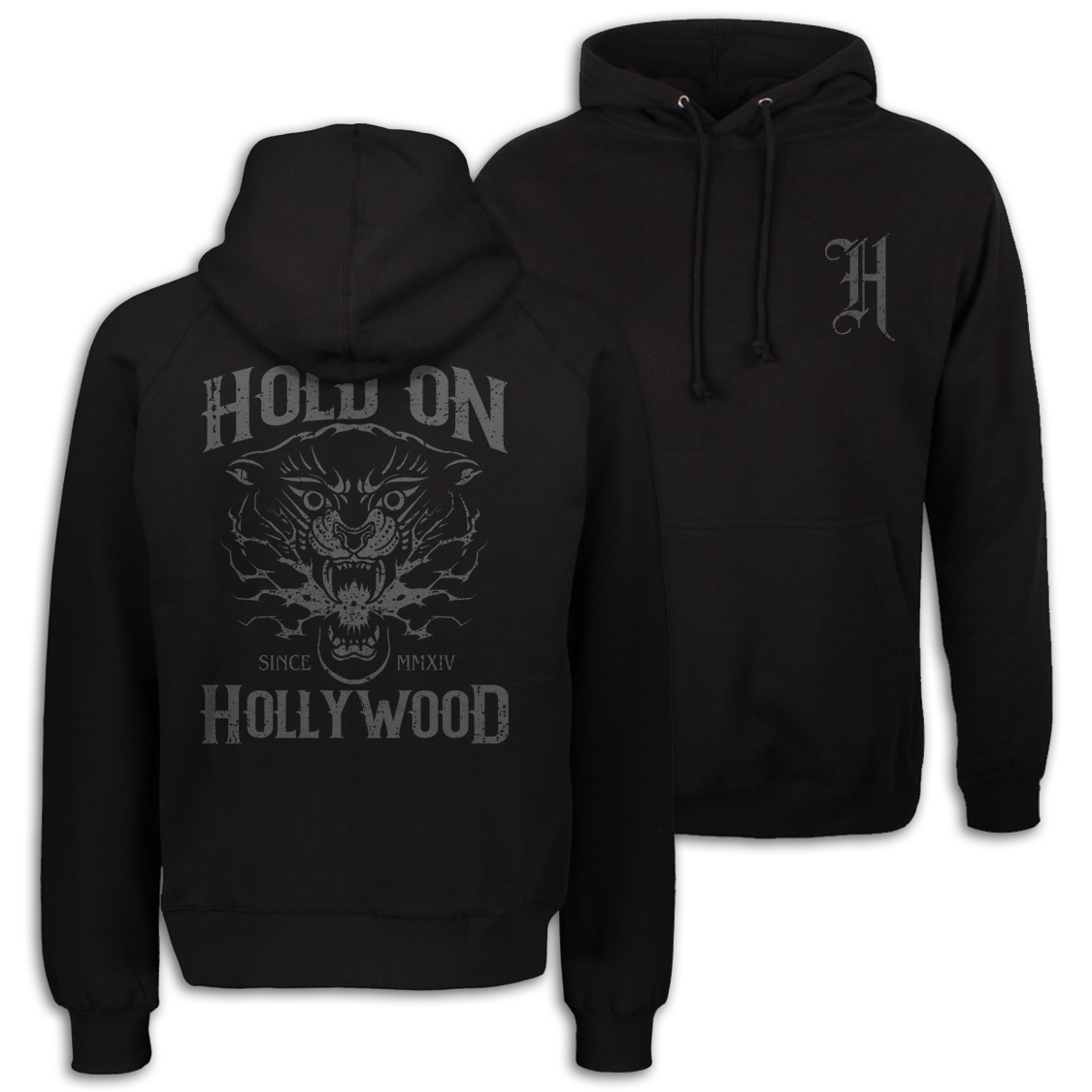 Hold On Hollywood - Panther Pullover Hoodie