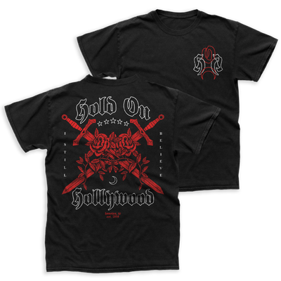 Hold On Hollywood - "Crest" Tee