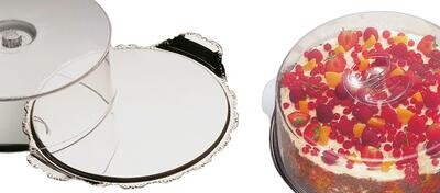 Piatti per Torta in Acciaio Inox