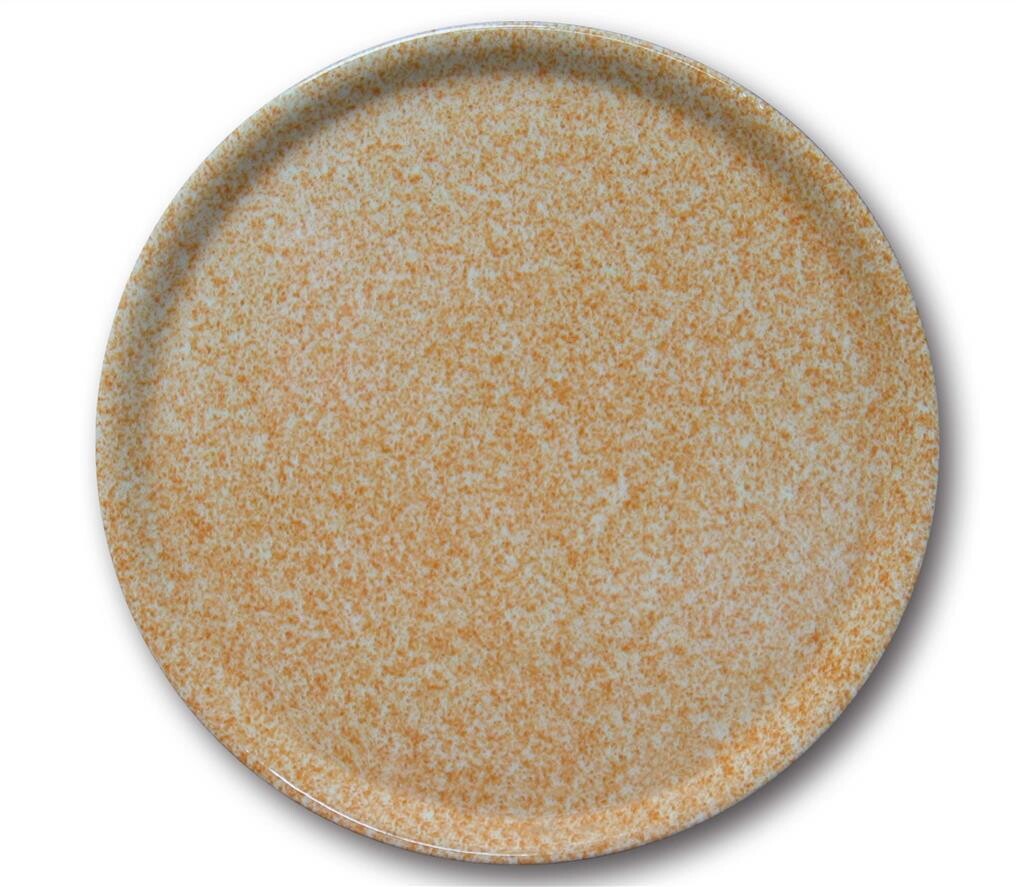 Piatto Pizza 33 cm Napoli Granito Biscuit Saturnia