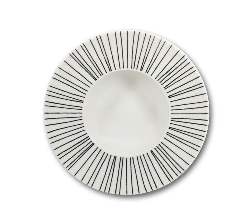 Coppa Bowl K 27.5 cm Napoli Black Ray Z64 Saturnia Coppa Bowl K 27.5 cm Napoli Black Ray Z64 Saturnia