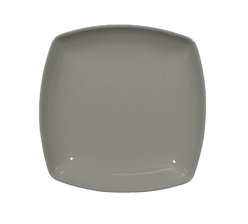 Piatto Rettangolare Sagomato 31x25 cm Tokio Grigio Saturnia Piatto Rettangolare Sagomato 31x25 cm Tokio Grigio Saturnia