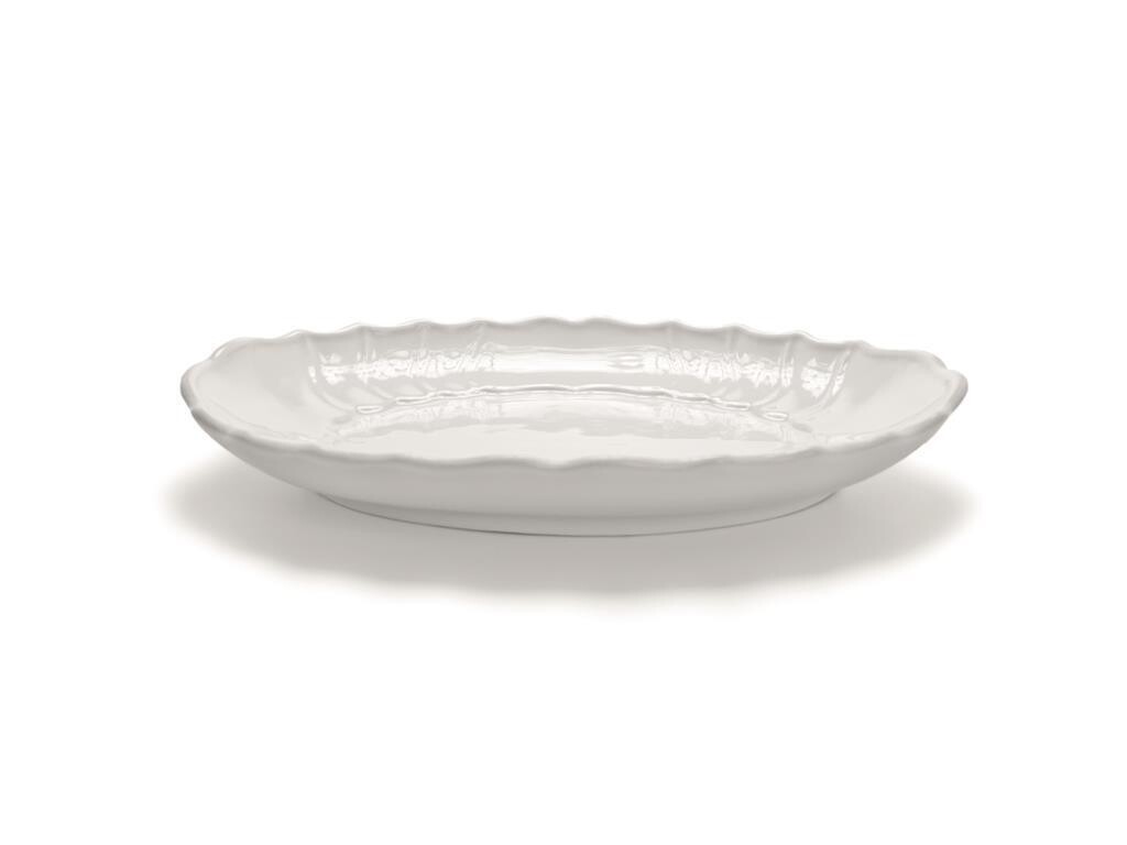 Piatto Ovale 44x32 cm Barocco 0201440 Mps Piatto Ovale 44x32 cm Barocco 0201440 Mps