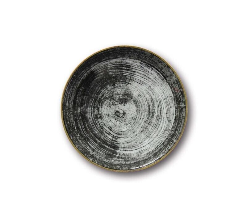 Piatto Piano 21 cm Siviglia Black Round Z07 Saturnia Piatto Piano 21 cm Siviglia Black Round Z07 Saturnia