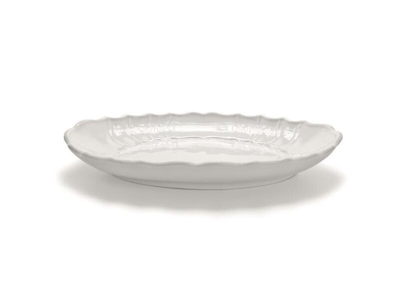 Piatto Ovale 39x28 cm Barocco 0201390 Mps Piatto Ovale 39x28 cm Barocco 0201390 Mps