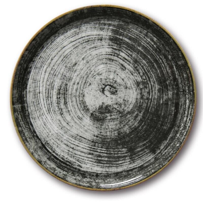 Piatto Pizza 33 cm Napoli Black Round Z07 Saturnia