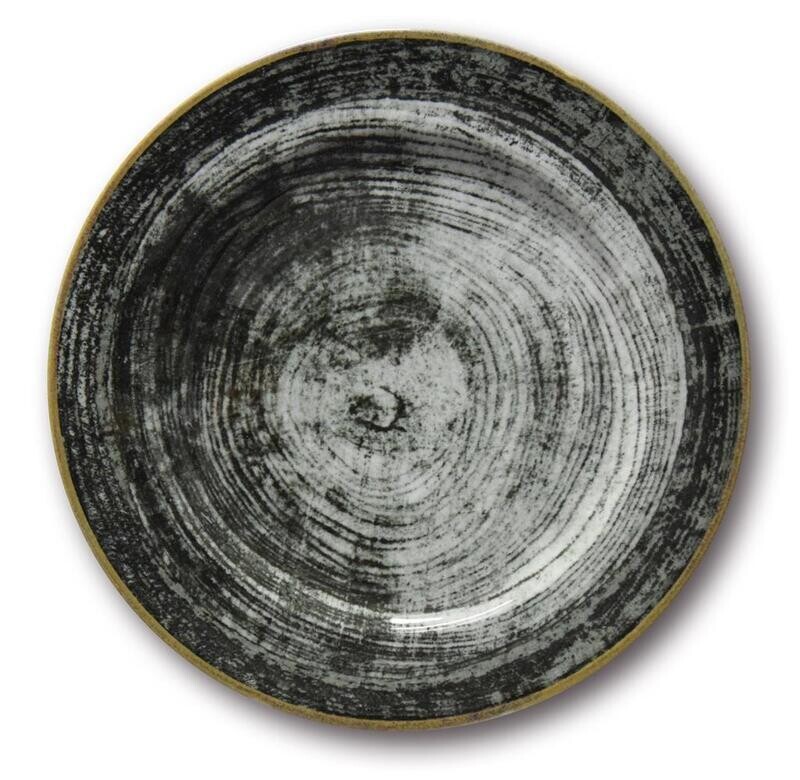 Piatto Piano 31 cm Etrusca Black Round Z07 Saturnia Piatto Piano 31 cm Etrusca Black Round Z07 Saturnia
